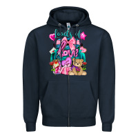 Navy Loads of love truck Valentine's Day Zipper Hoodie - HowdyJamesFarm