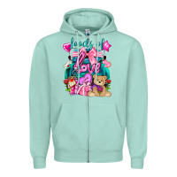 Seafoam Loads of love truck Valentine's Day Zipper Hoodie - HowdyJamesFarm