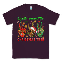 Plum Rockin' Around The Christmas Tree Classic Tee - BundleAndBundleShop