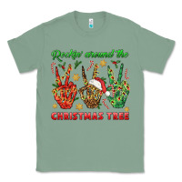Sage Rockin' Around The Christmas Tree Classic Tee - BundleAndBundleShop