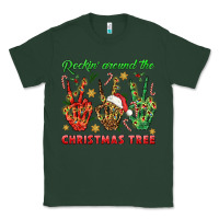 Sports Green Rockin' Around The Christmas Tree Classic Tee - BundleAndBundleShop