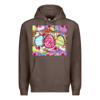 Coffee Easter eggs Nurse Premium Hoodie - OliviaCreatesArt