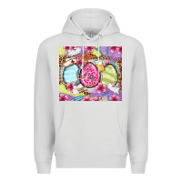 Dove Grey Easter eggs Nurse Premium Hoodie - OliviaCreatesArt