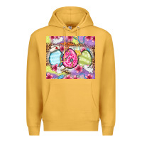 Mustard Easter eggs Nurse Premium Hoodie - OliviaCreatesArt