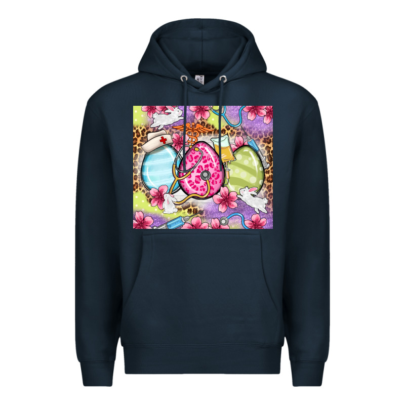 Easter Eggs Nurse Premium Hoodie by OliviaCreatesArt | Teevron