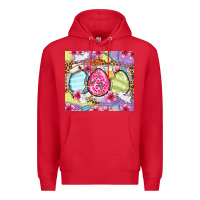 Red Easter eggs Nurse Premium Hoodie - OliviaCreatesArt
