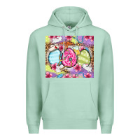 Seafoam Easter eggs Nurse Premium Hoodie - OliviaCreatesArt