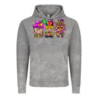 Cloud Rock Mardi Gras Gnomies Cakes Flowers And Balloon Vintage Hoodie - BundleAndBundleShop