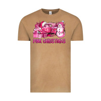 Vintage Camel Pink Christmas Truck Vintage Tee - BundleAndBundleShop