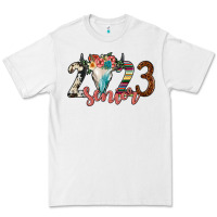 White 2023 senior bull skull Premium Tee - JahusDesignShop