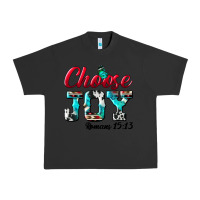 Pigment Black Choose Joy Urban Heavy Tee - BundleAndBundleShop