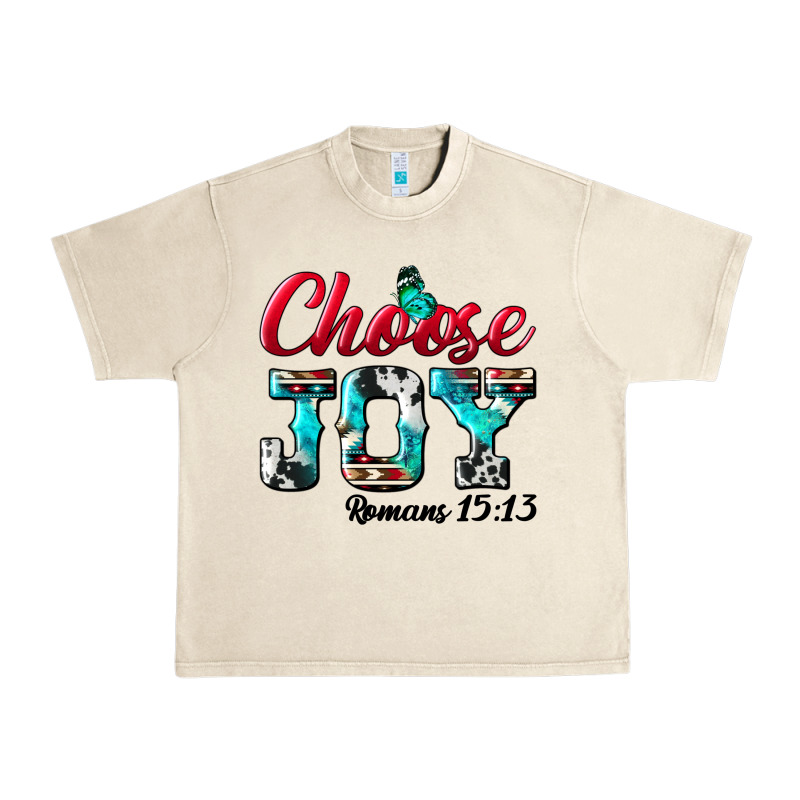 Choose Joy Urban Heavy Tee by BundleAndBundleShop | Teevron