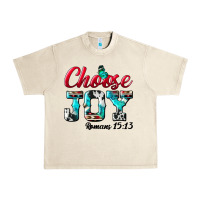 Sandshell Choose Joy Urban Heavy Tee - BundleAndBundleShop