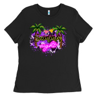 Black summer night Ladies Tee - NancyCooperArtShop