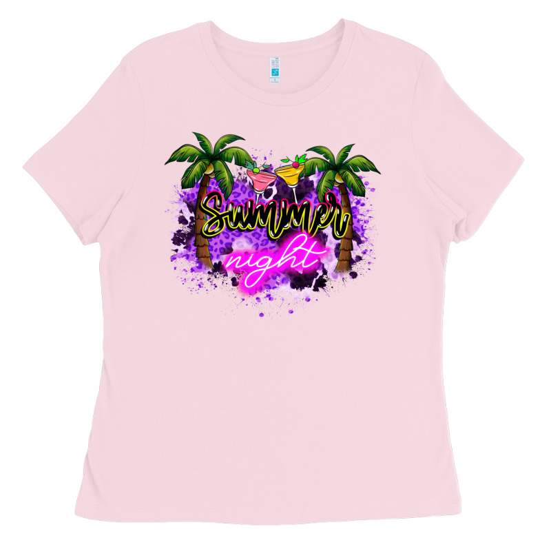 Summer Night Ladies Tee by NancyCooperArtShop | Teevron