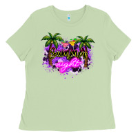 Matcha summer night Ladies Tee - NancyCooperArtShop