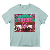 Arona western nurse life needle Heavy Core Tee - BarkalooDesign