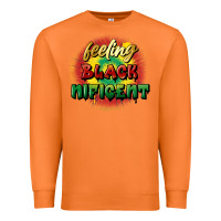 Carrot Feeling blacknificent Premium Sweatshirt - FaDigitalArtStudio