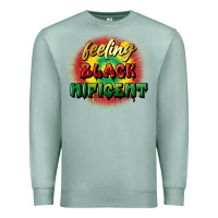 Seafoam Feeling blacknificent Premium Sweatshirt - FaDigitalArtStudio