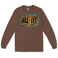 Chestnut Leopard Pattern Aunt Tried Long Sleeve Tee - Bettercallsaul
