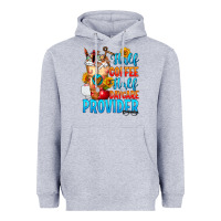 Heather Grey Half coffee half daycare provider Heavyweight Hoodie - FaDigitalArtStudio
