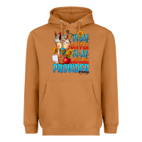 Meerkat Half coffee half daycare provider Heavyweight Hoodie - FaDigitalArtStudio