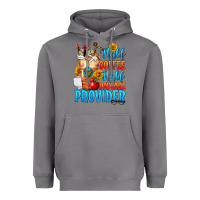 Storm Half coffee half daycare provider Heavyweight Hoodie - FaDigitalArtStudio
