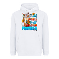 White Half coffee half daycare provider Heavyweight Hoodie - FaDigitalArtStudio