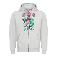Dove Grey refuse to sink cancer Zipper Hoodie - CowGirlArtShop