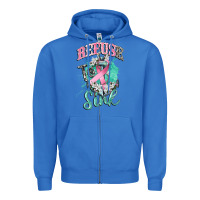 True Royal refuse to sink cancer Zipper Hoodie - CowGirlArtShop