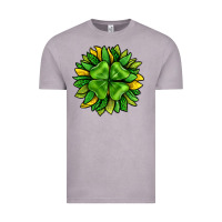 Vintage Zinc St. Patricks Sunflower With Clover Vintage Tee - BundleAndBundleShop