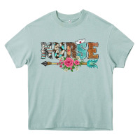 Arona western nurse arrow floral Heavy Core Tee - BarkalooDesign