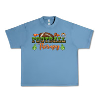 Pebble Blue football therapy Urban Heavy Tee - BundleAndBundleShop