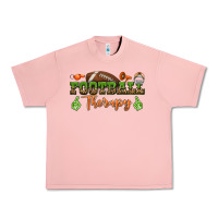 Salmon football therapy Urban Heavy Tee - BundleAndBundleShop