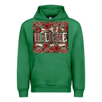 Emerald Believe Urban Hoodie - CowhideDigitalArt