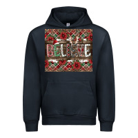 Navy Believe Urban Hoodie - CowhideDigitalArt