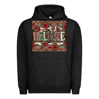 Pigment Black Believe Urban Hoodie - CowhideDigitalArt