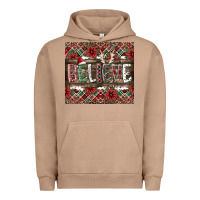 Pigment Burro Believe Urban Hoodie - CowhideDigitalArt