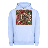 Pigment Grape Ice Believe Urban Hoodie - CowhideDigitalArt