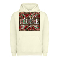 Pigment Pistachio Believe Urban Hoodie - CowhideDigitalArt