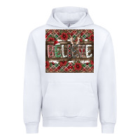 White Believe Urban Hoodie - CowhideDigitalArt