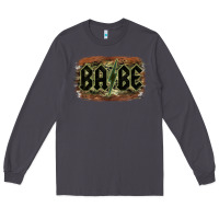 Smoke Camouflage Patterned Babe Tried Long Sleeve Tee - Bettercallsaul