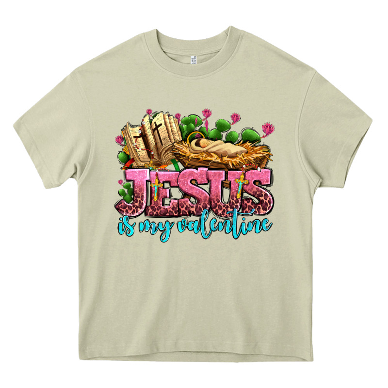 Jesus Is My Valentine Heavy Core Tee by AdoDesignShop | Teevron