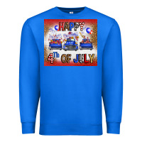 True Royal Western Happy Fourth Of July Premium Sweatshirt - FaDigitalArtStudio