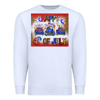 Western Happy Fourth Of July Premium Sweatshirt | Teevron