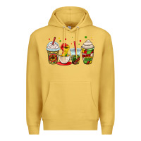Antique Gold juneteenth bhm coffee cups Premium Hoodie - OliviaCreatesArt