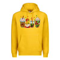 Lemon juneteenth bhm coffee cups Premium Hoodie - OliviaCreatesArt