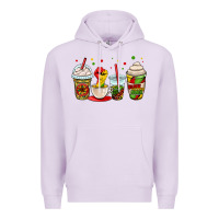 Lilac juneteenth bhm coffee cups Premium Hoodie - OliviaCreatesArt