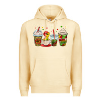 Pina Colada juneteenth bhm coffee cups Premium Hoodie - OliviaCreatesArt
