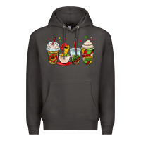 Smoke juneteenth bhm coffee cups Premium Hoodie - OliviaCreatesArt